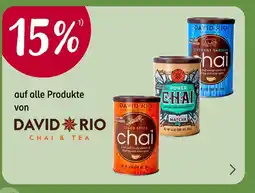 Rossmann David rio 15% rabatt Angebot