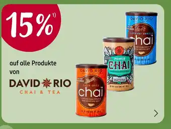 Rossmann David rio 15% rabatt Angebot