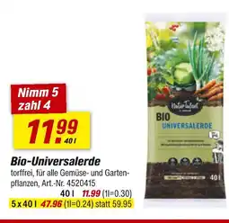 toom Baumarkt Naturtalent bio-universalerde Angebot