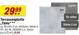 toom Baumarkt Terrassenplatte „taina“ Angebot