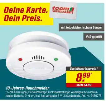 toom Baumarkt Toom 10-jahres-rauchmelder Angebot