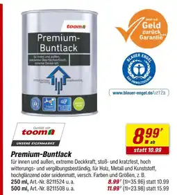 toom Baumarkt Toom premium-buntlack Angebot