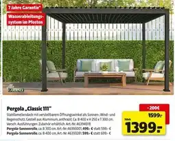 Hagebau Mr. gardener pergola „classic 111“ Angebot