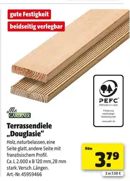 Hagebau Mr. gardener terrassendiele „douglasie“ Angebot