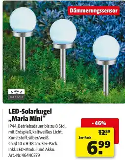 Hagebau Casaya led-solarkugel „marla mini“ Angebot