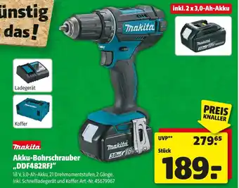 Hagebau Makita akku-bohrschrauber „ddf482rfj“ Angebot