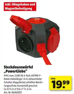 Hagebau Steckdosenwürfel „powerglobe“ Angebot