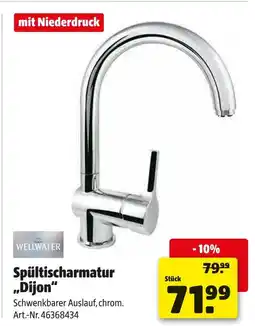 Hagebau Wellwater spültischarmatur „dijon“ Angebot