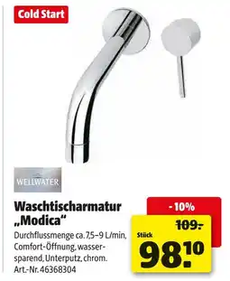 Hagebau Wellwater waschtischarmatur „modica“ Angebot