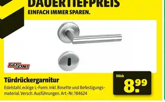 Hagebau Go/on! türdrückergarnitur Angebot