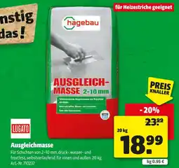 Hagebau Hagebau ausgleichsmasse Angebot