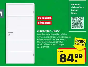 Hagebau Zimmertür „fila 5“ Angebot