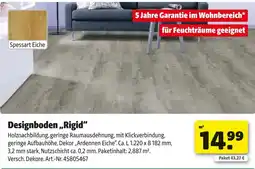 Hagebau Designboden „rigid“ Angebot