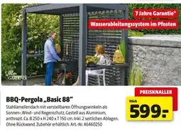 Hagebau Mr. gardener bbq-pergola „basic 88“ Angebot