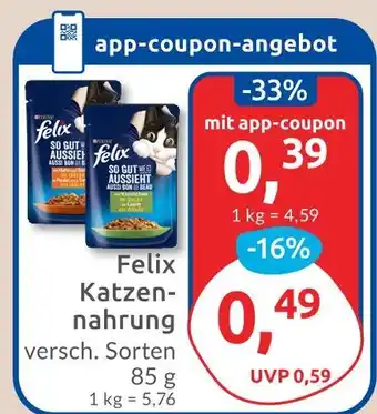 Budni Felix felix katzennahrung Angebot