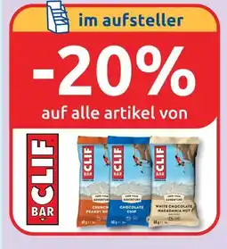 Budni Clif bar -20% Angebot