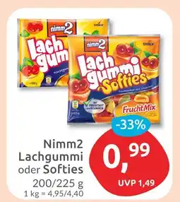 Budni Storck nimm2 lachgummi oder softies Angebot