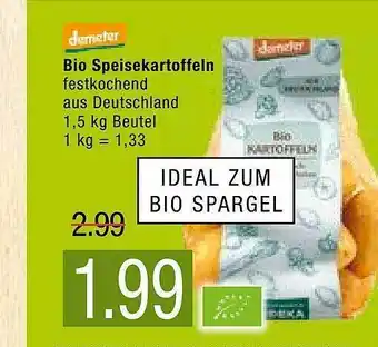 Marktkauf Demeter Bio Speisekartoffeln 1,5kg Beutel Angebot