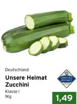 CAP Markt Unsere Heimat Zucchini Angebot