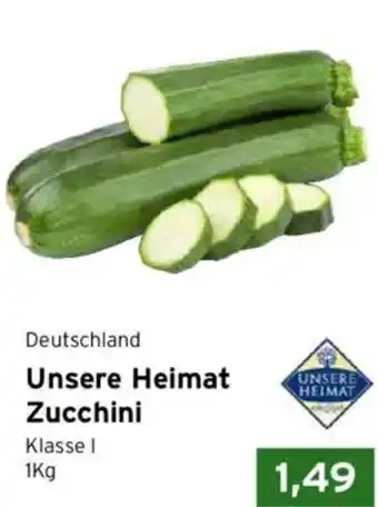 CAP Markt Unsere Heimat Zucchini Angebot