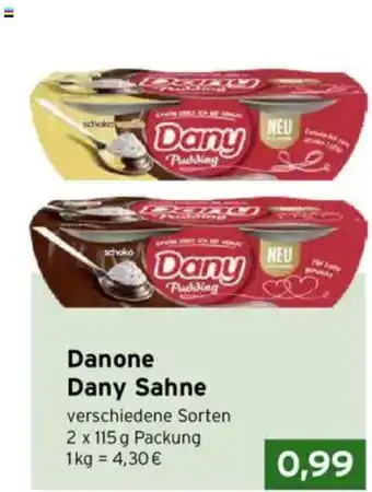 CAP Markt Danone Dany Sahne Angebot