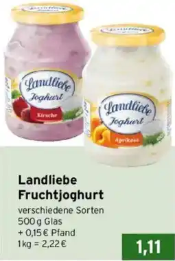 CAP Markt Landliebe Fruchtjoghurt Angebot