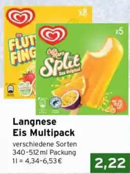 CAP Markt Langnese Eis Multipack Angebot