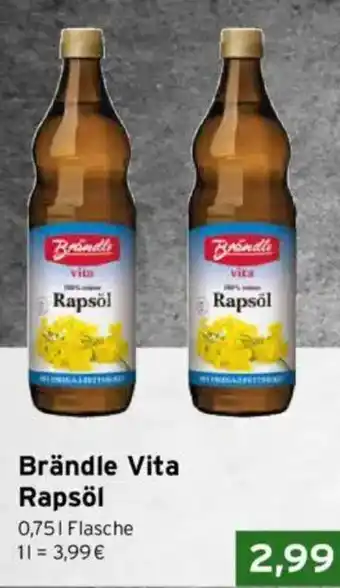 CAP Markt Brändle Vita Rapsöl Angebot