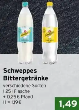 CAP Markt Schweppes Bittergetränke Angebot