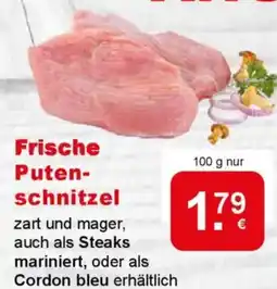 CAP Markt Frische Putenschnitzel Angebot