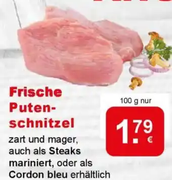 CAP Markt Frische Putenschnitzel Angebot