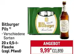 METRO Bitburger Pils Angebot