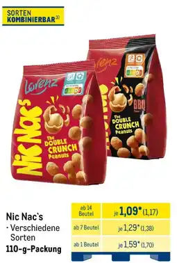 METRO Lorenz Nic Nac's Angebot
