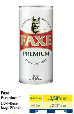 METRO Faxe Premium Angebot