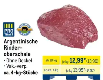 METRO Argentinische Rinderoberschale Angebot