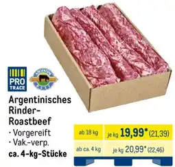 METRO Argentinisches Rinder- Roastbeef Angebot
