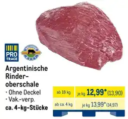 METRO Argentinische Rinderoberschale Angebot