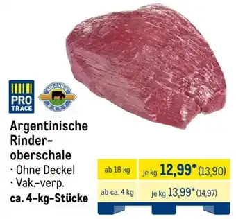 METRO Argentinische Rinderoberschale Angebot