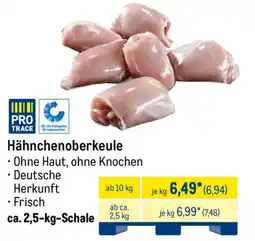 METRO Hähnchenoberkeule Angebot