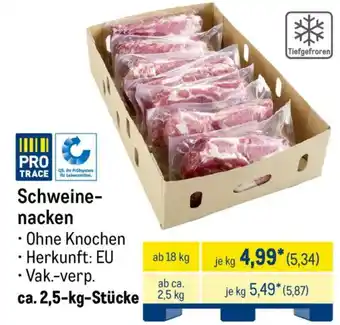METRO Schweinenacken Angebot