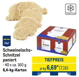 METRO METRO Chef Schweinelachs- Schnitzel Angebot