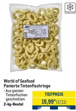 METRO H&C World of Seafood Panierte Tintenfischringe Angebot