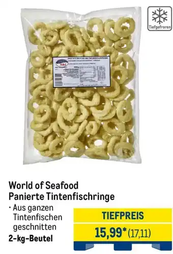 METRO H&C World of Seafood Panierte Tintenfischringe Angebot