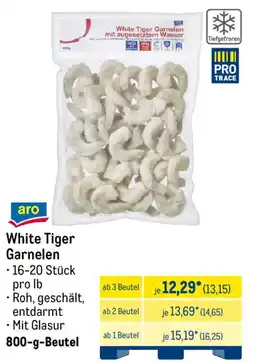 METRO aro White Tiger Garnelen Angebot