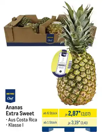 METRO METRO Chef Ananas Extra Sweet Angebot