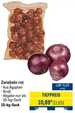 METRO Zwiebeln rot Angebot