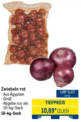 METRO Zwiebeln rot Angebot