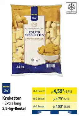 METRO METRO Chef Kroketten Angebot