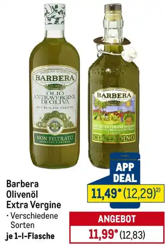 METRO Barbera Olivenöl Extra Vergine Angebot