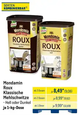 METRO Mondamin Roux Klassische Mehlschwitze Angebot